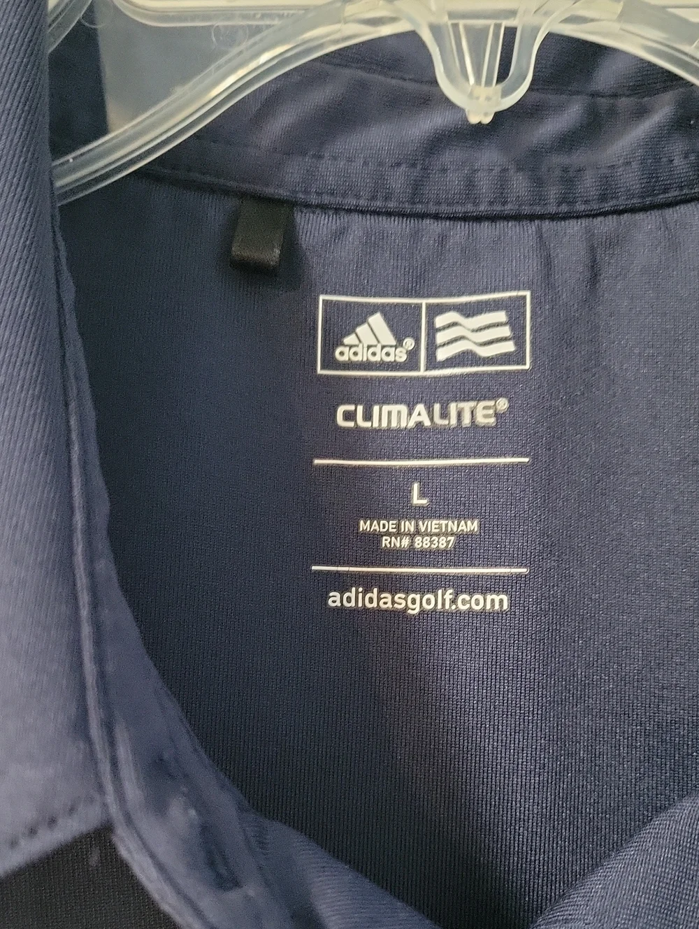 adidas Women’s Sleeveless Polo Golf Shirt - Dark Navy - Size LARGE